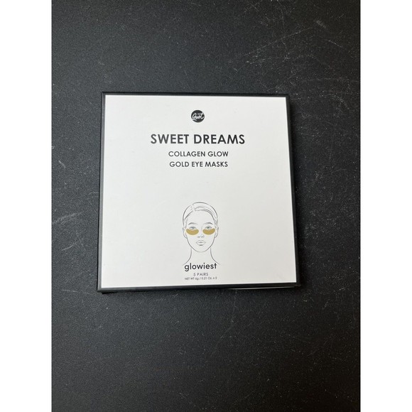 Sweet Dreams Collagen Glow Gold (5 Pack) Eye Masks  NEW in Box - Picture 1 of 3